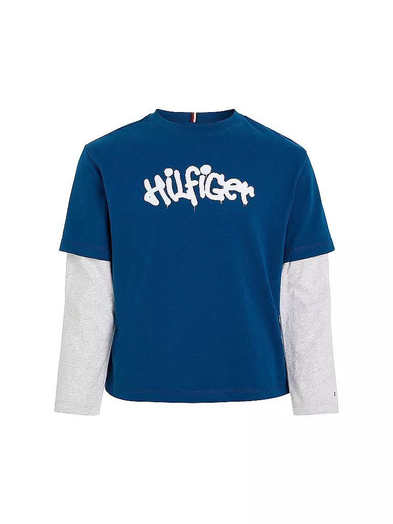 TOMMY HILFIGER | Jungen Langarmshirt | blau