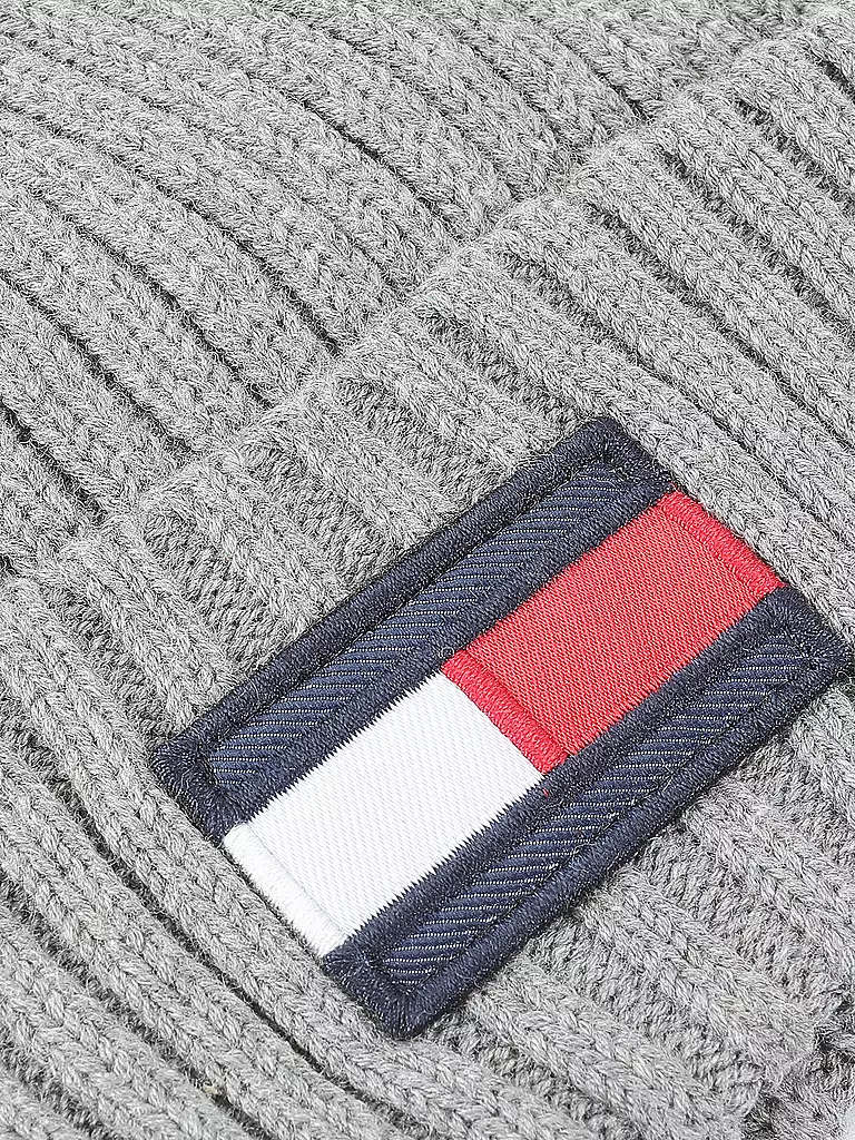 TOMMY HILFIGER | Jungen Mütze - Haube | grau