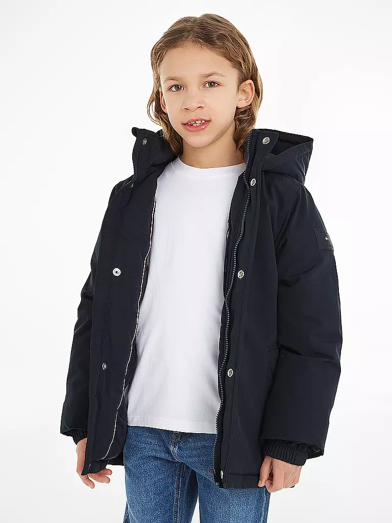 TOMMY HILFIGER | Jungen Parka | dunkelblau