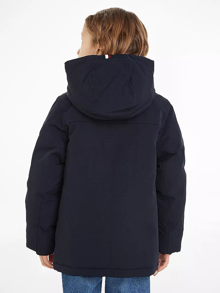 TOMMY HILFIGER | Jungen Parka | dunkelblau