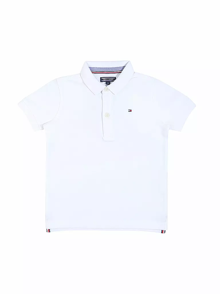 TOMMY HILFIGER | Jungen Poloshirt  | weiss