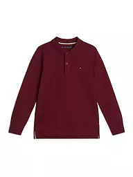TOMMY HILFIGER | Jungen Poloshirt | Dunkelrot