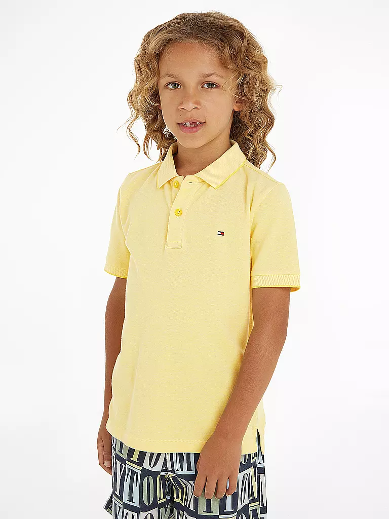 TOMMY HILFIGER | Jungen Poloshirt | gelb