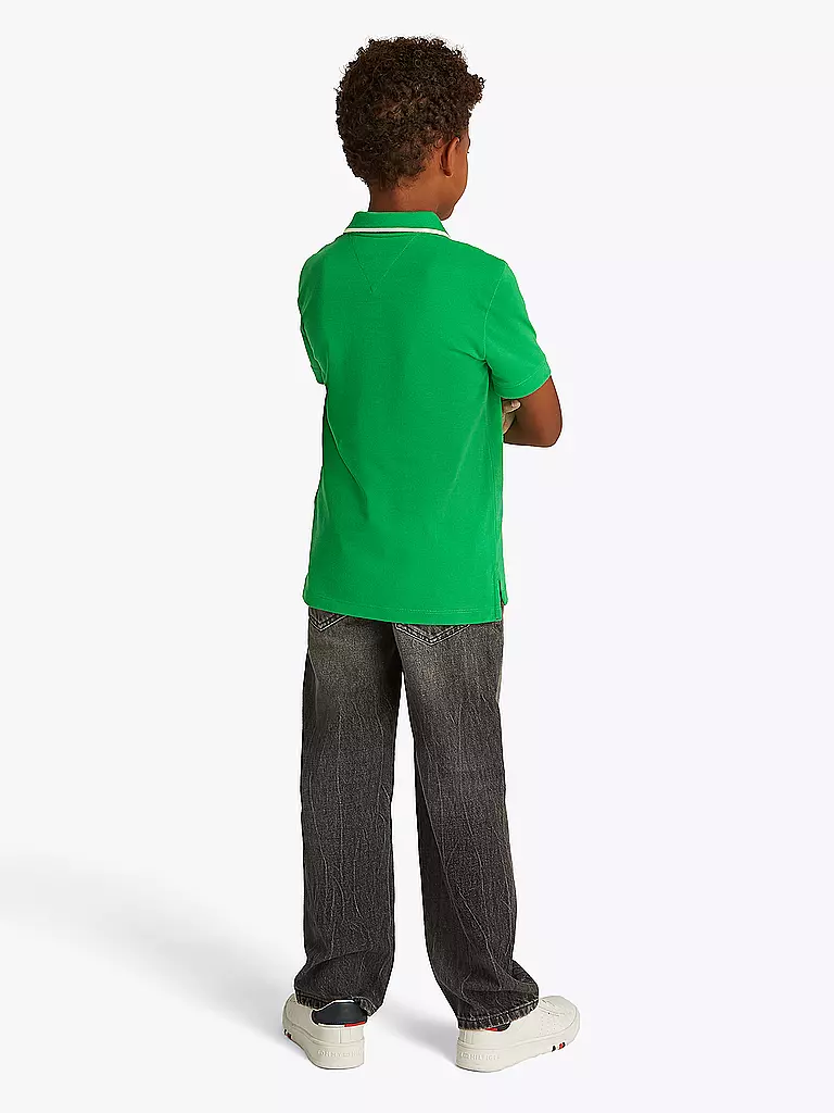 TOMMY HILFIGER | Jungen Poloshirt | grün