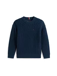 TOMMY HILFIGER | Jungen Pullover  | Dunkelblau
