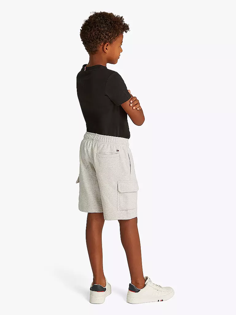 TOMMY HILFIGER | Jungen Shorts | hellgrau