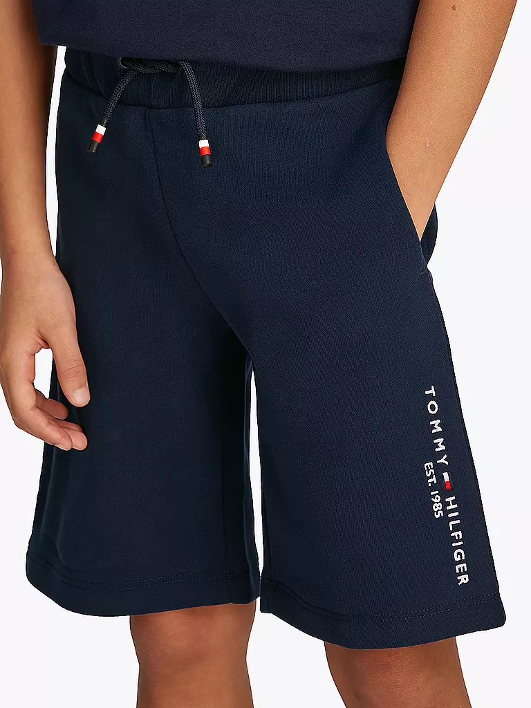 TOMMY HILFIGER | Jungen Shorts | schwarz