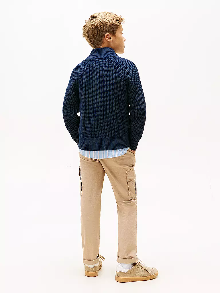 TOMMY HILFIGER | Jungen Strickjacke | dunkelblau