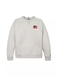 TOMMY HILFIGER | Jungen Sweater | hellgrau