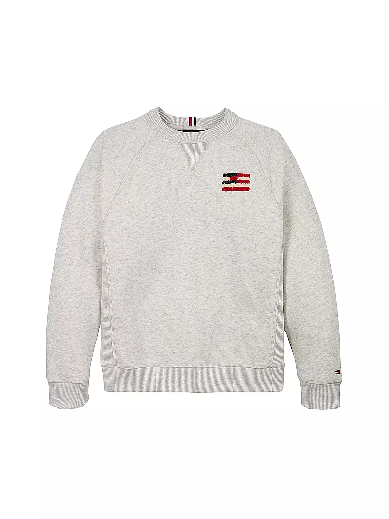 TOMMY HILFIGER | Jungen Sweater | hellgrau