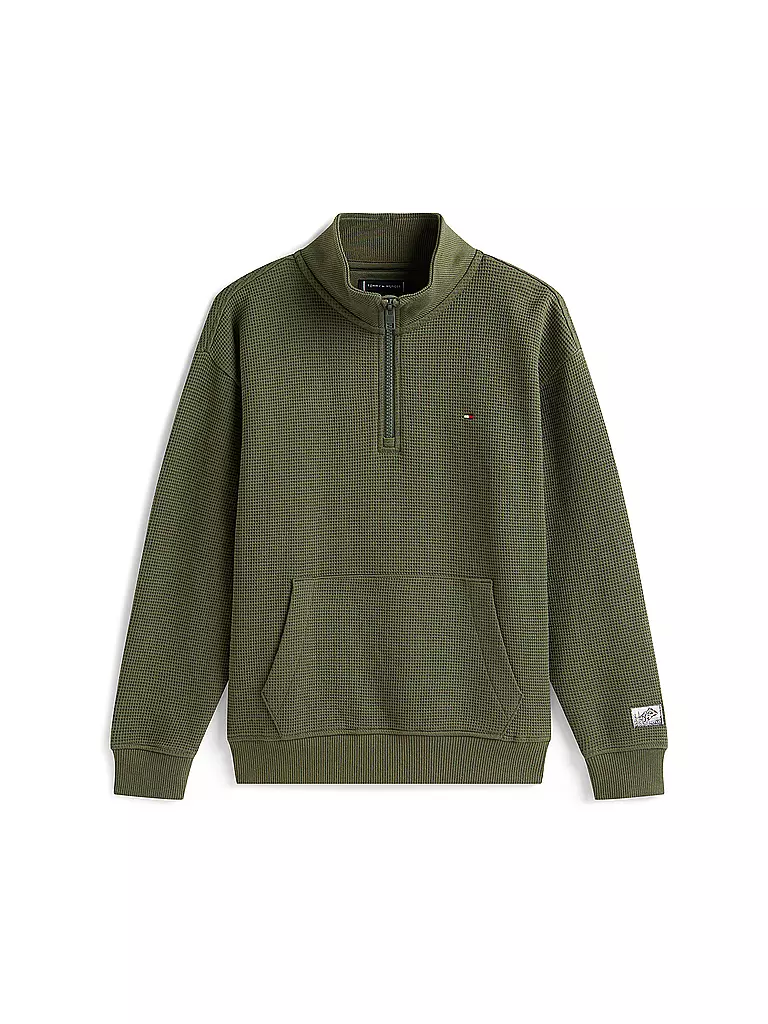 TOMMY HILFIGER | Jungen Sweater | olive