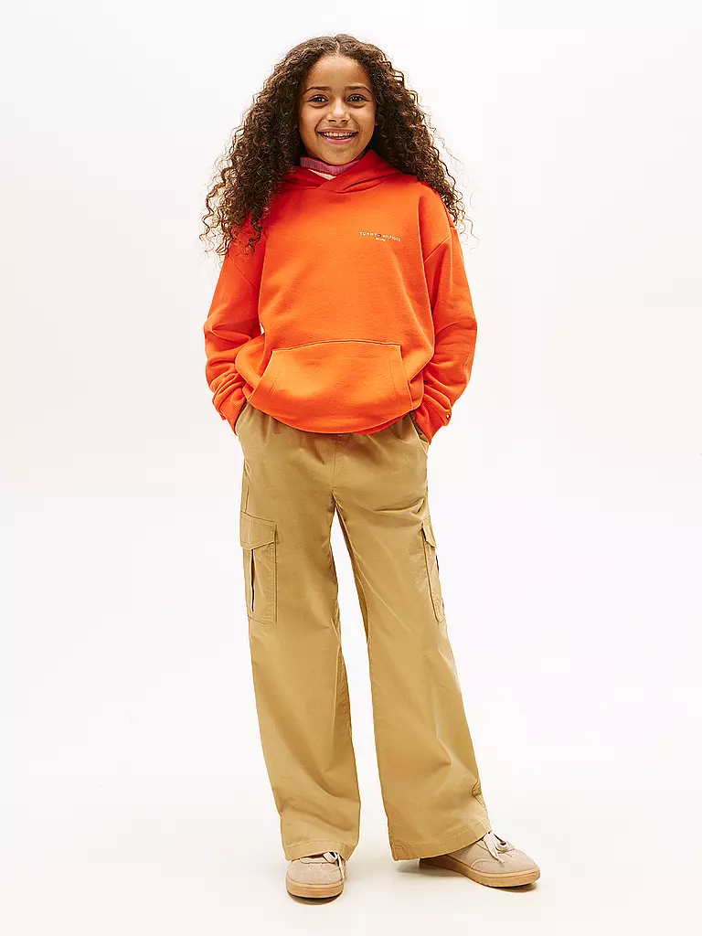 TOMMY HILFIGER | Jungen Sweater | orange