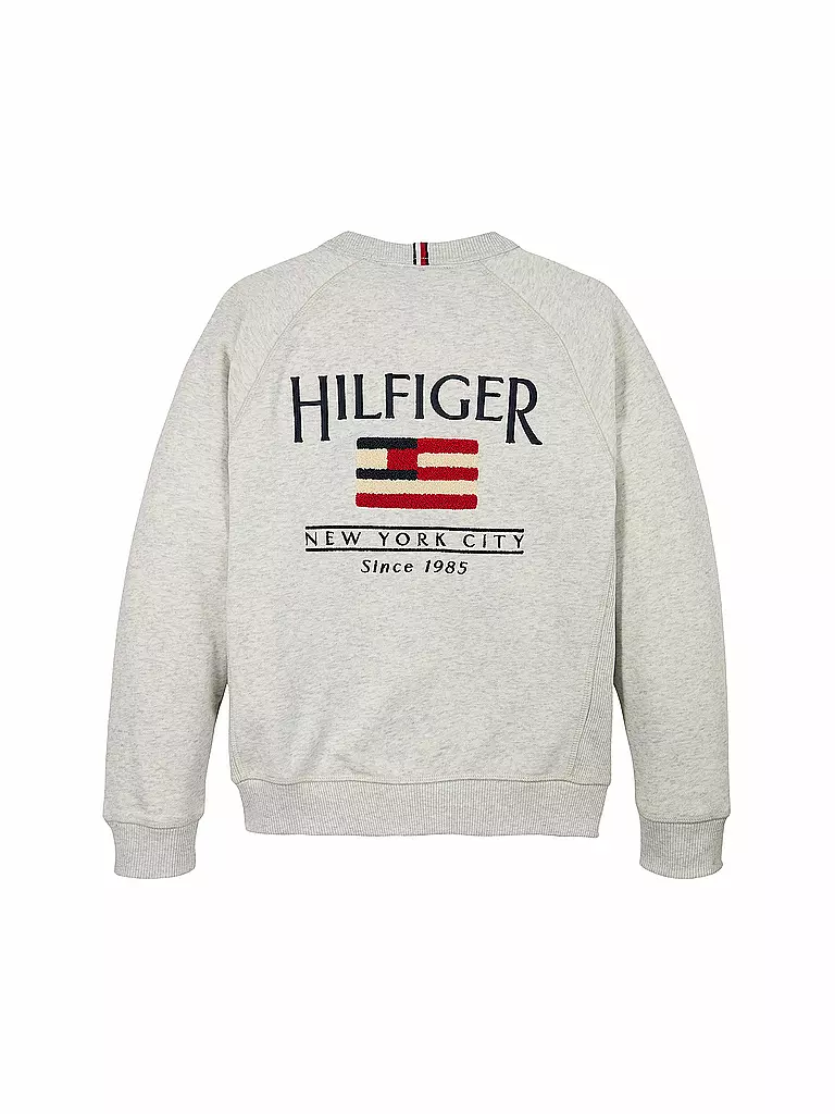 TOMMY HILFIGER | Jungen Sweater | hellgrau