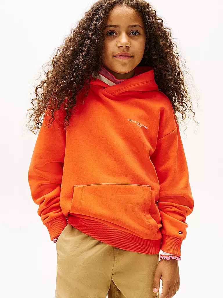 TOMMY HILFIGER | Jungen Sweater | orange