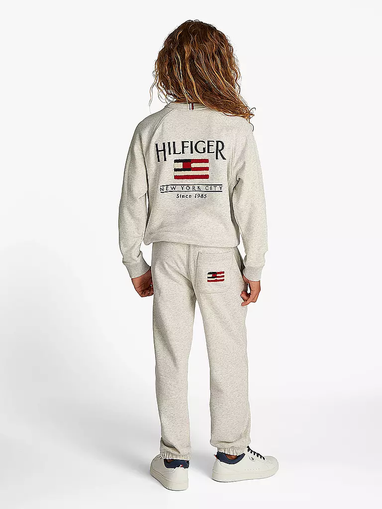 TOMMY HILFIGER | Jungen Sweater | hellgrau