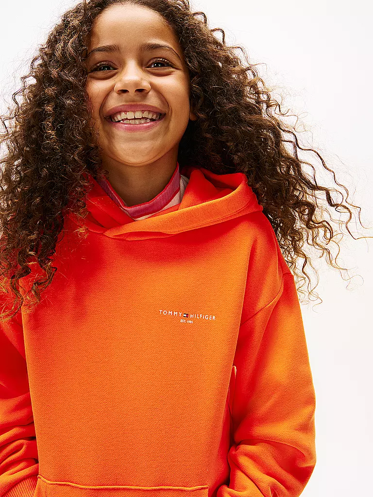 TOMMY HILFIGER | Jungen Sweater | orange