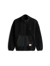 TOMMY HILFIGER | Jungen Sweatjacke  | schwarz