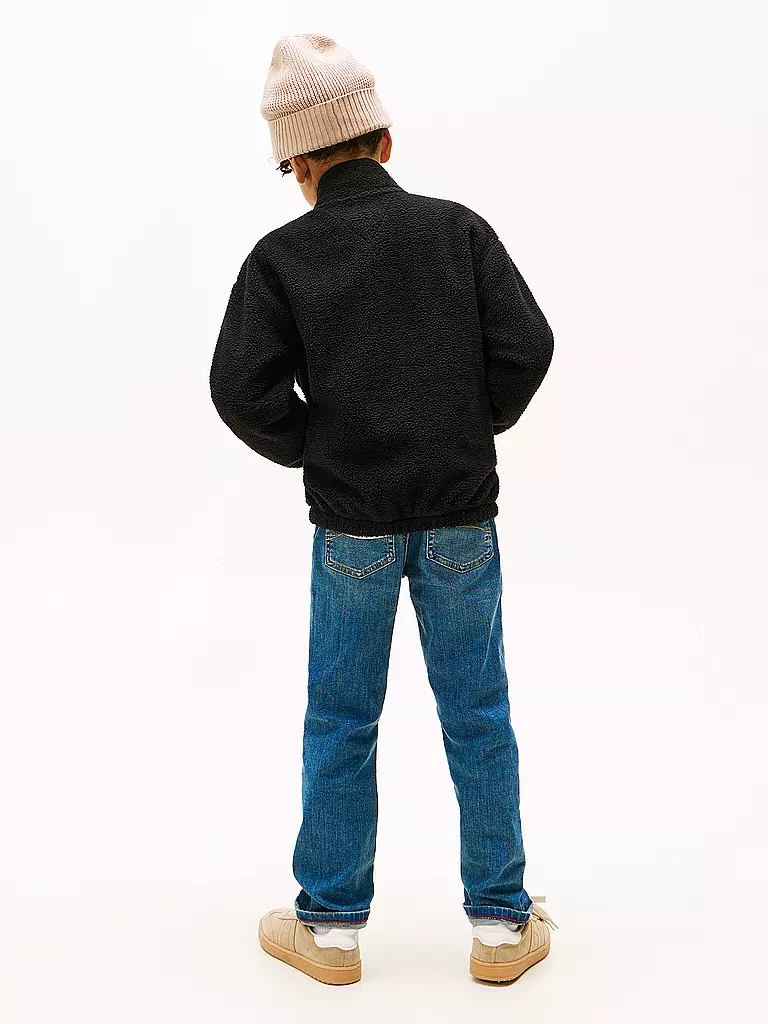 TOMMY HILFIGER | Jungen Sweatjacke  | schwarz