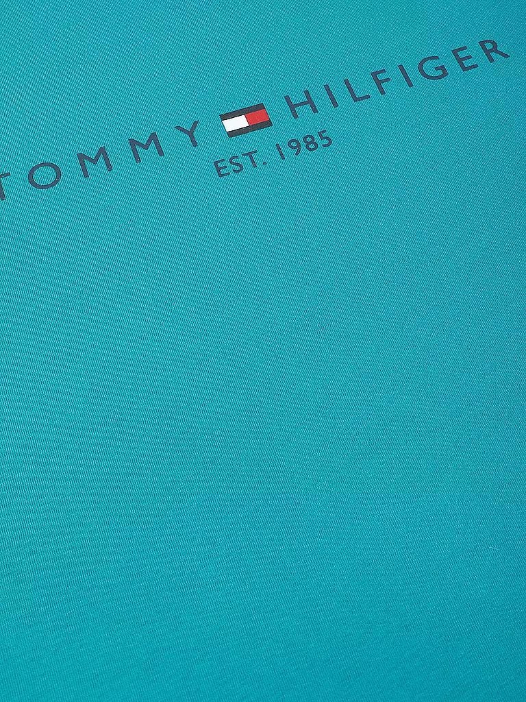 TOMMY HILFIGER | Jungen T-Shirt Logo Essential | grün
