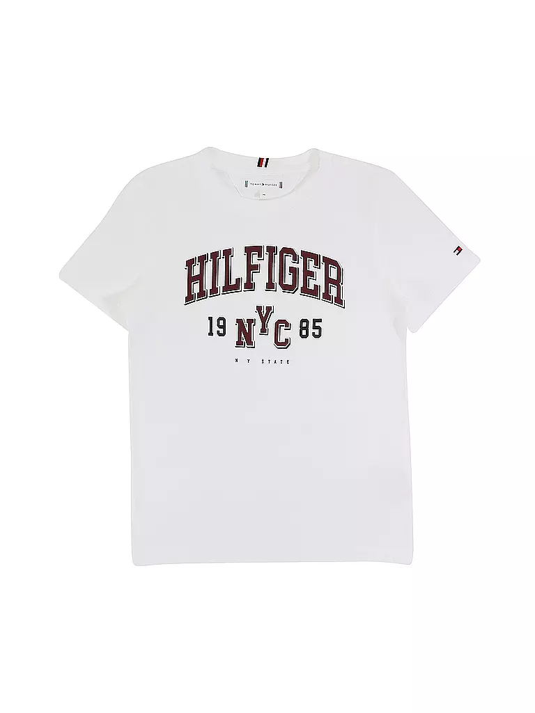 TOMMY HILFIGER | Jungen T-Shirt Varsity | weiss