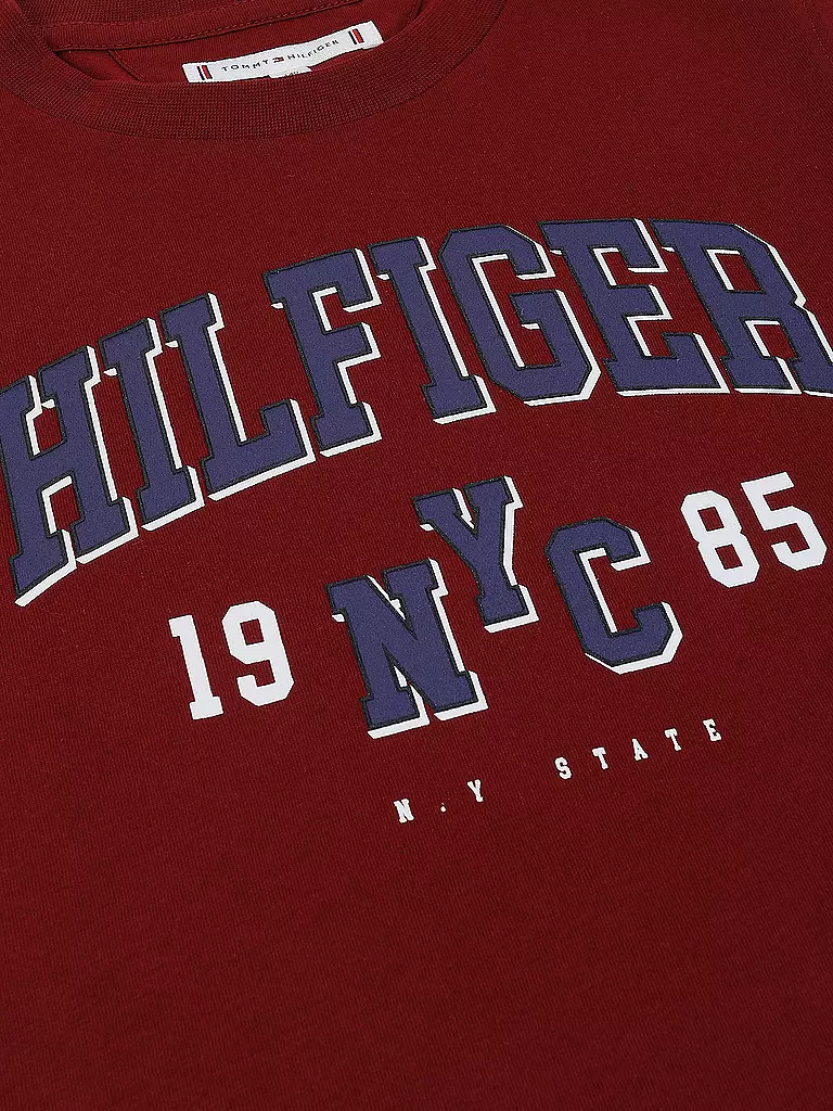 TOMMY HILFIGER | Jungen T-Shirt VARSITY | rot