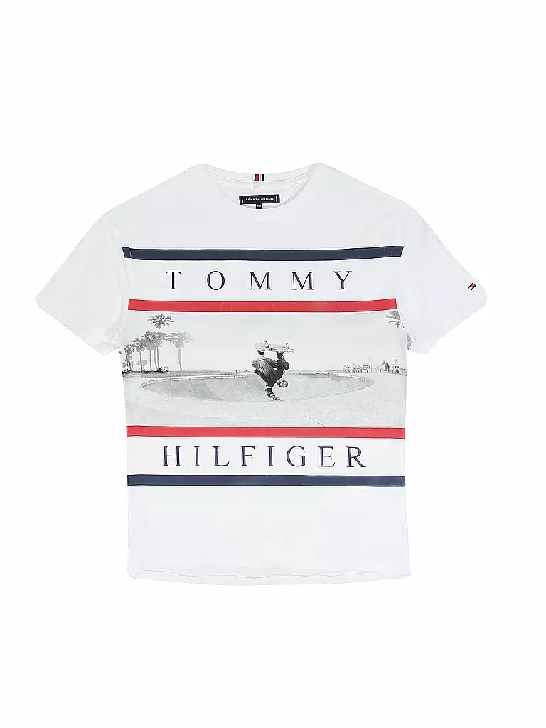 TOMMY HILFIGER | Jungen T-Shirt | weiß