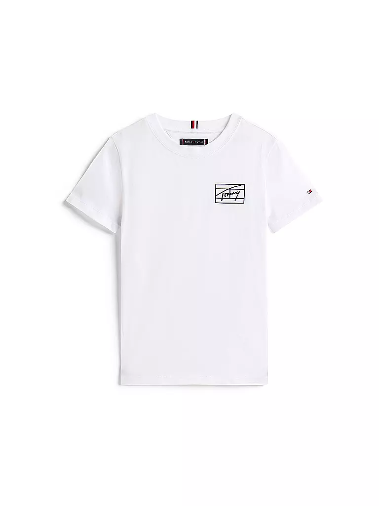 TOMMY HILFIGER | Jungen T-Shirt | weiss