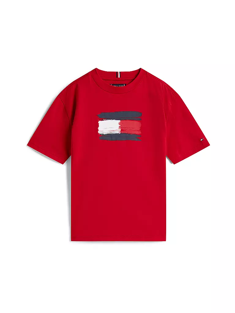TOMMY HILFIGER | Jungen T-Shirt | rot