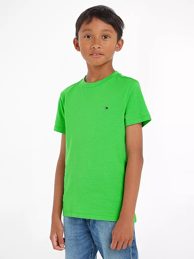 TOMMY HILFIGER | Jungen T-Shirt | grün