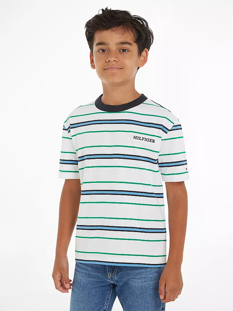 TOMMY HILFIGER | Jungen T-Shirt | grün