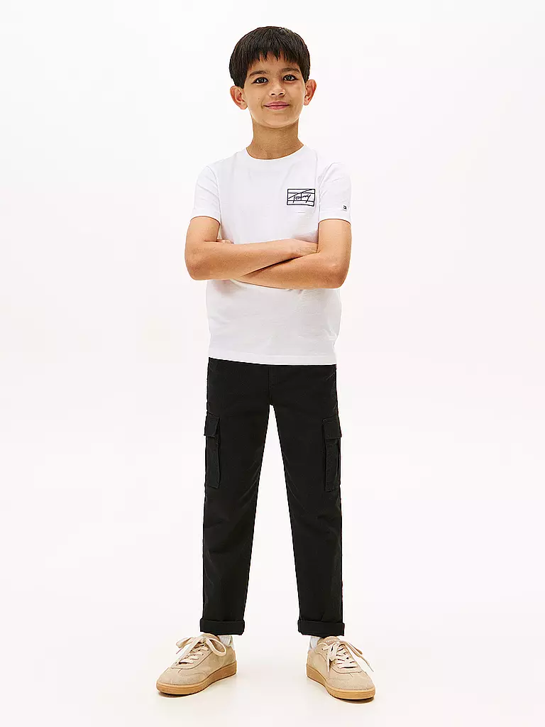 TOMMY HILFIGER | Jungen T-Shirt | weiss