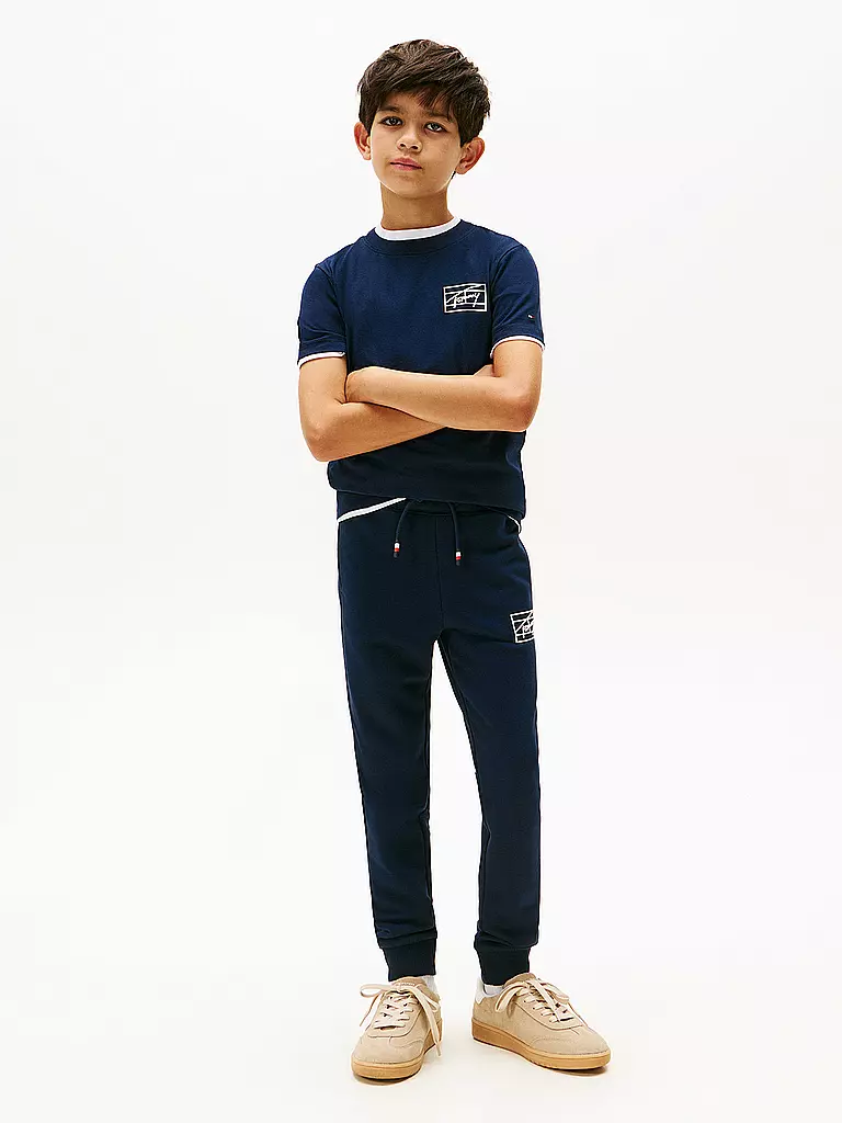 TOMMY HILFIGER | Jungen T-Shirt | dunkelblau