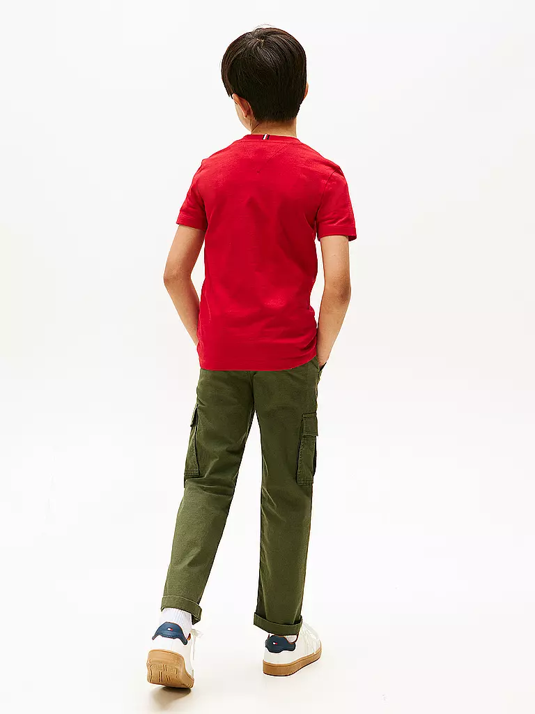 TOMMY HILFIGER | Jungen T-Shirt | rot