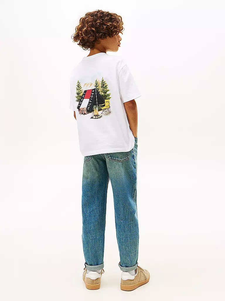 TOMMY HILFIGER | Jungen T-Shirt | weiss
