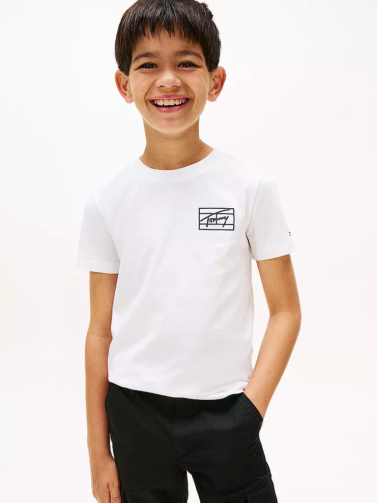 TOMMY HILFIGER | Jungen T-Shirt | dunkelblau