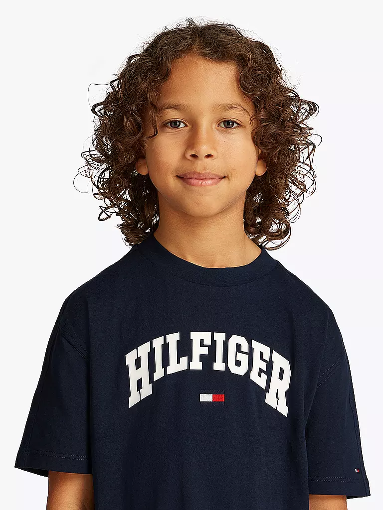 TOMMY HILFIGER | Jungen T-Shirt | dunkelblau