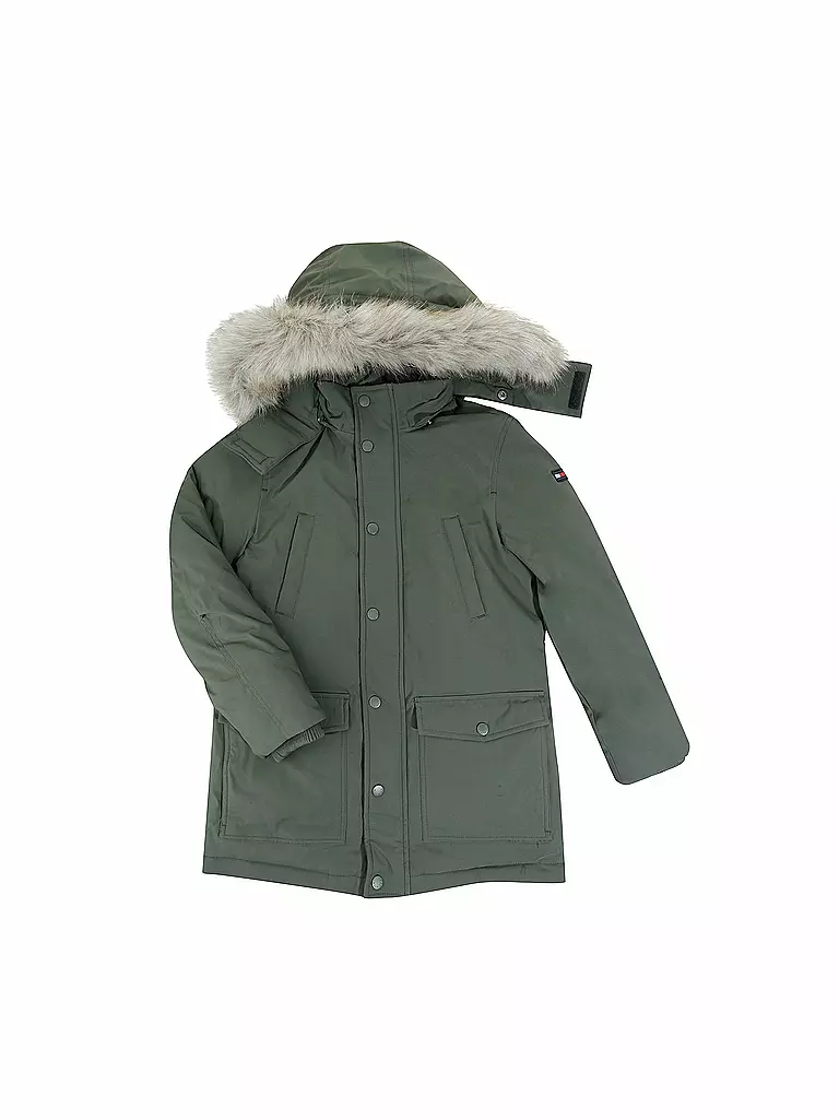 TOMMY HILFIGER | Jungen-Parka | olive