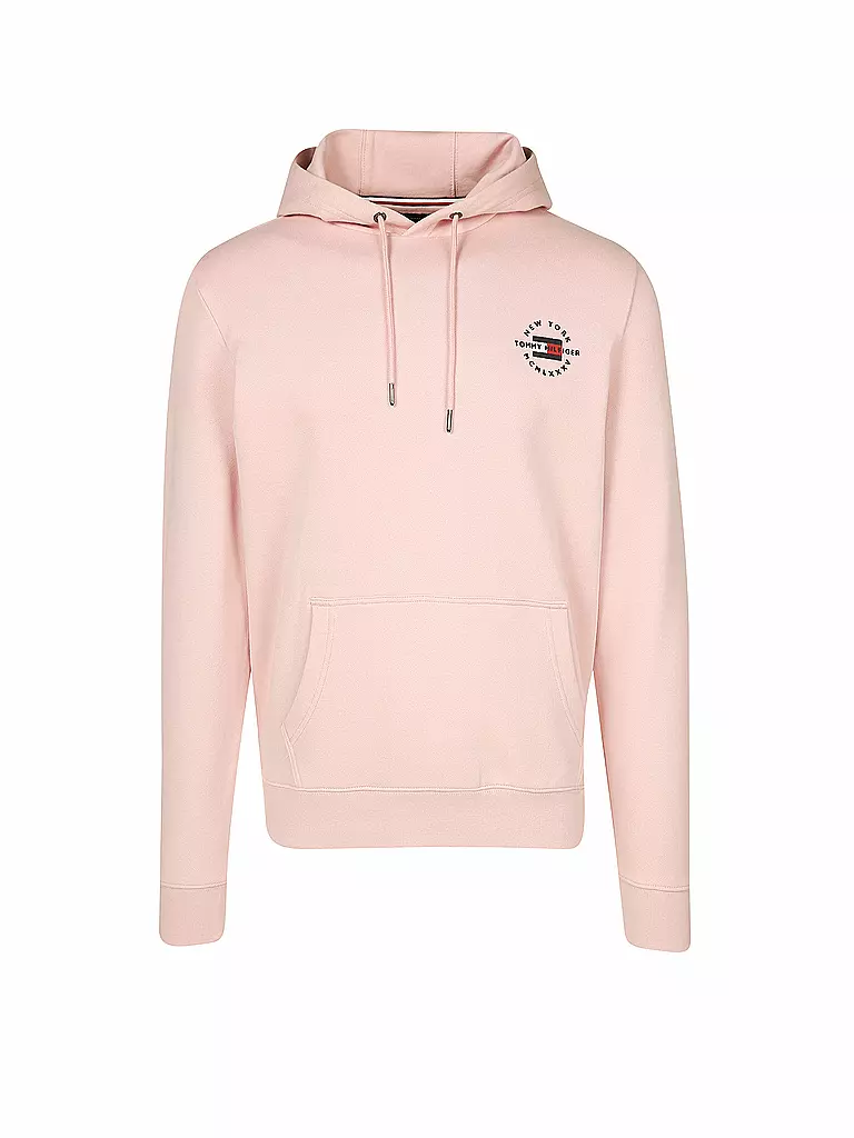 TOMMY HILFIGER | Kapuzensweater - Hoodie " Circle Chest Corp "  | pink