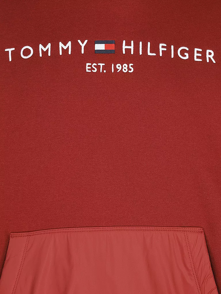 TOMMY HILFIGER | Kapuzensweater - Hoodie  | rot