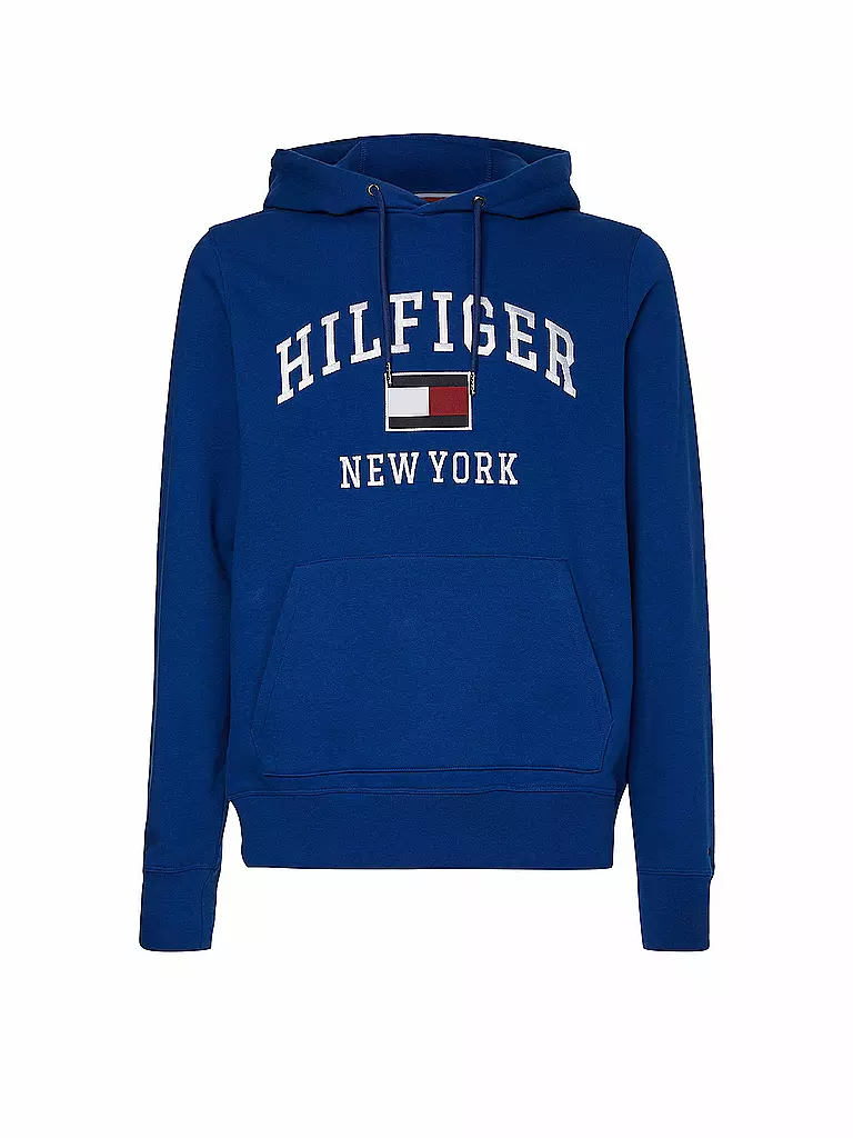 TOMMY HILFIGER | Kapuzensweater - Hoodie MODERN VARSITY | blau