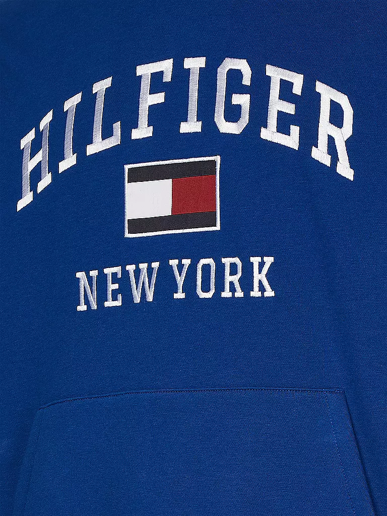 TOMMY HILFIGER | Kapuzensweater - Hoodie MODERN VARSITY | blau