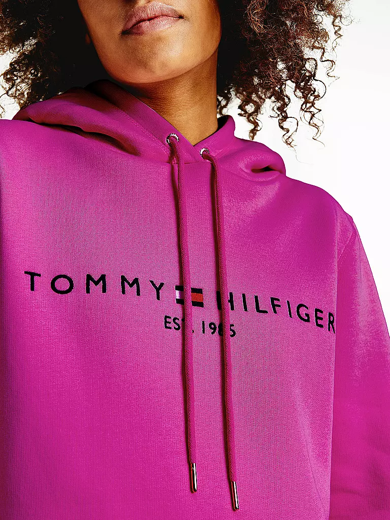 TOMMY HILFIGER | Kapuzensweater - Hoodie Regular Fit | pink
