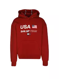TOMMY HILFIGER | Kapuzensweater - Hoodie TH x SailGP | rot