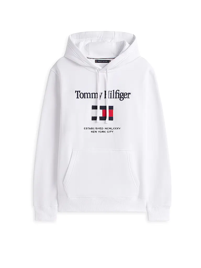 TOMMY HILFIGER | Kapuzensweater - Hoodie | Weiss