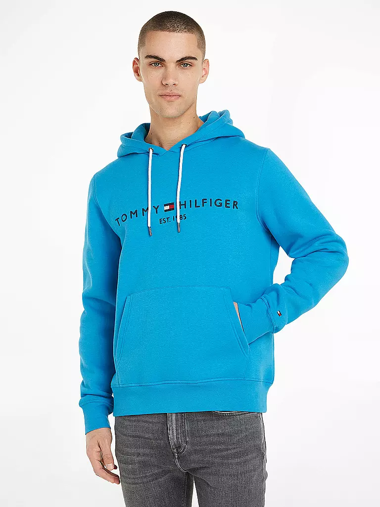 TOMMY HILFIGER | Kapuzensweater - Hoodie | hellblau