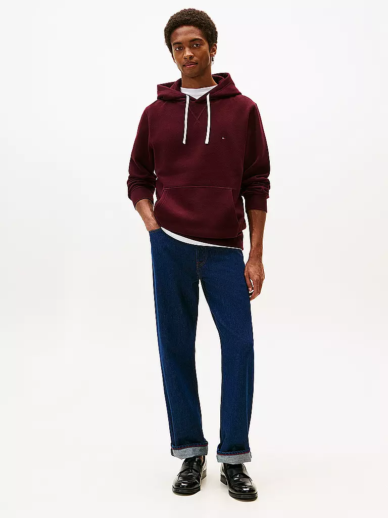 TOMMY HILFIGER | Kapuzensweater - Hoodie | dunkelrot