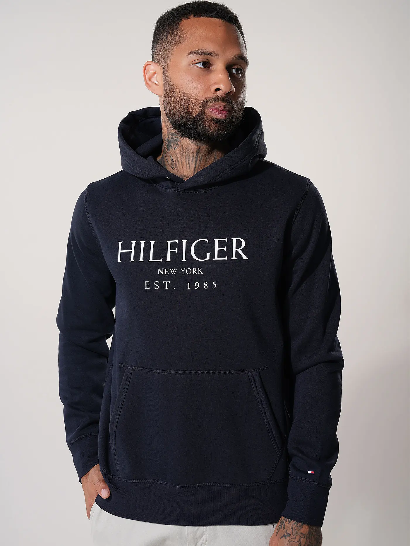 TOMMY HILFIGER | Kapuzensweater - Hoodie | dunkelblau