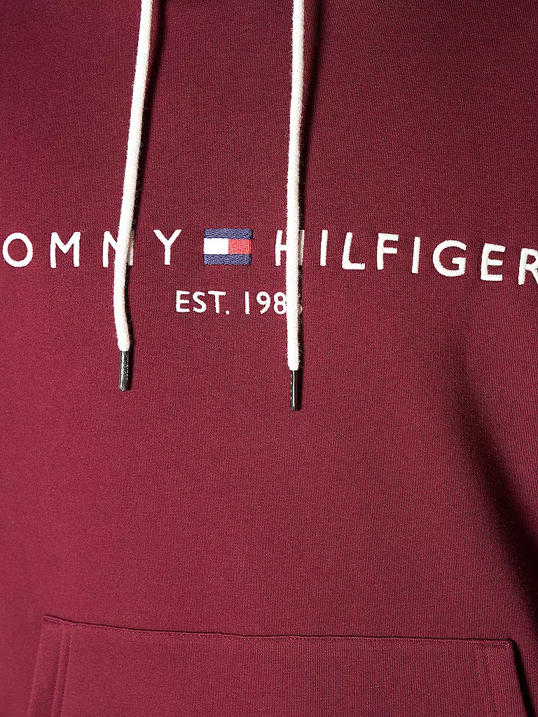 TOMMY HILFIGER | Kapuzensweater - Hoodie | rot