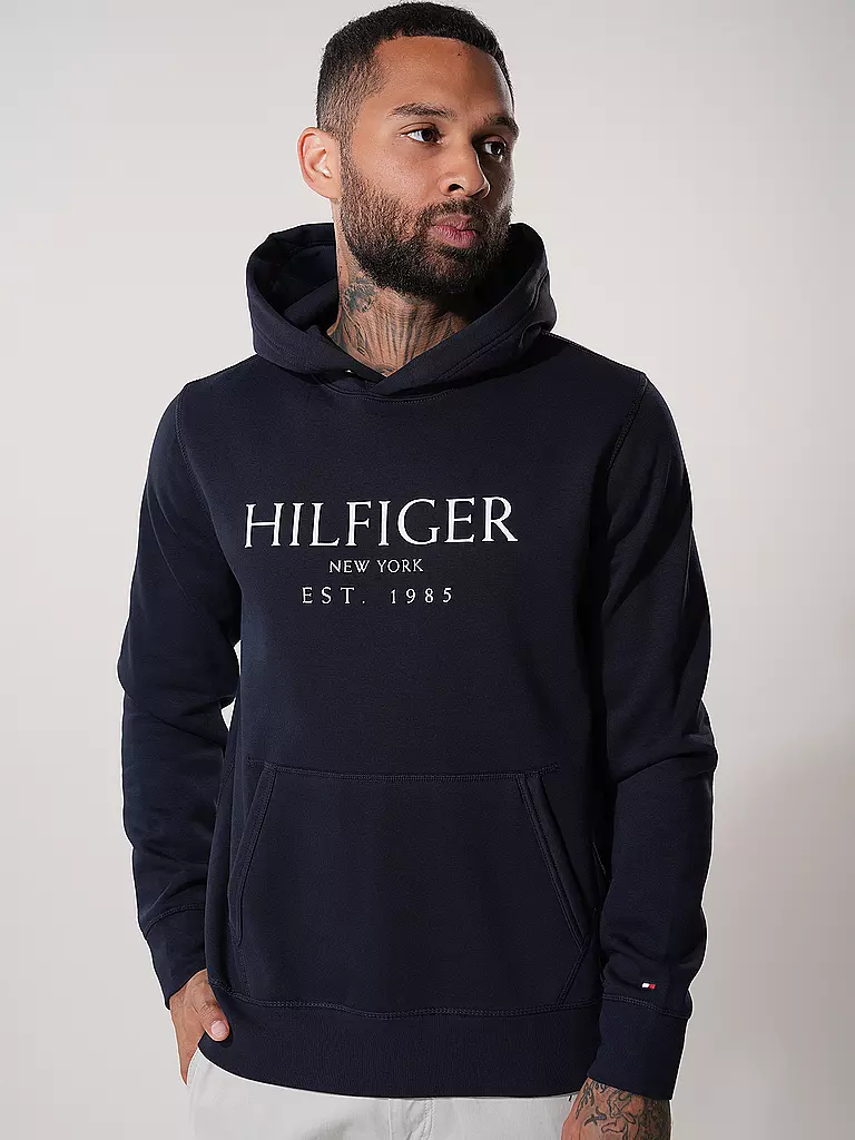 TOMMY HILFIGER | Kapuzensweater - Hoodie | dunkelblau