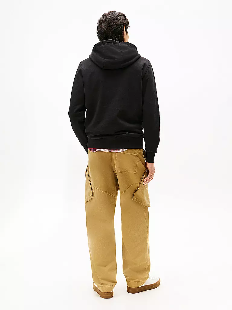 TOMMY HILFIGER | Kapuzensweater - Hoodie | schwarz